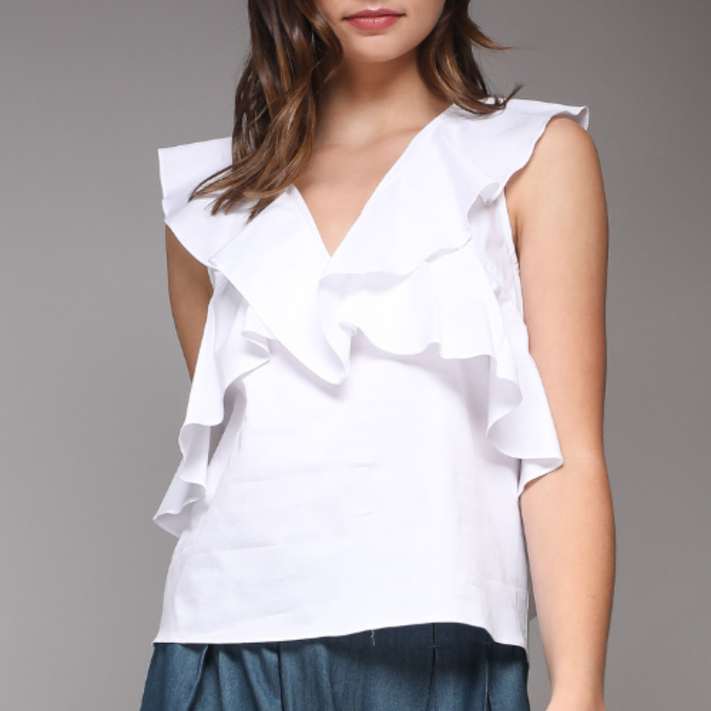 BOGO Free - Do+Be - Sleeveless V-neck Top